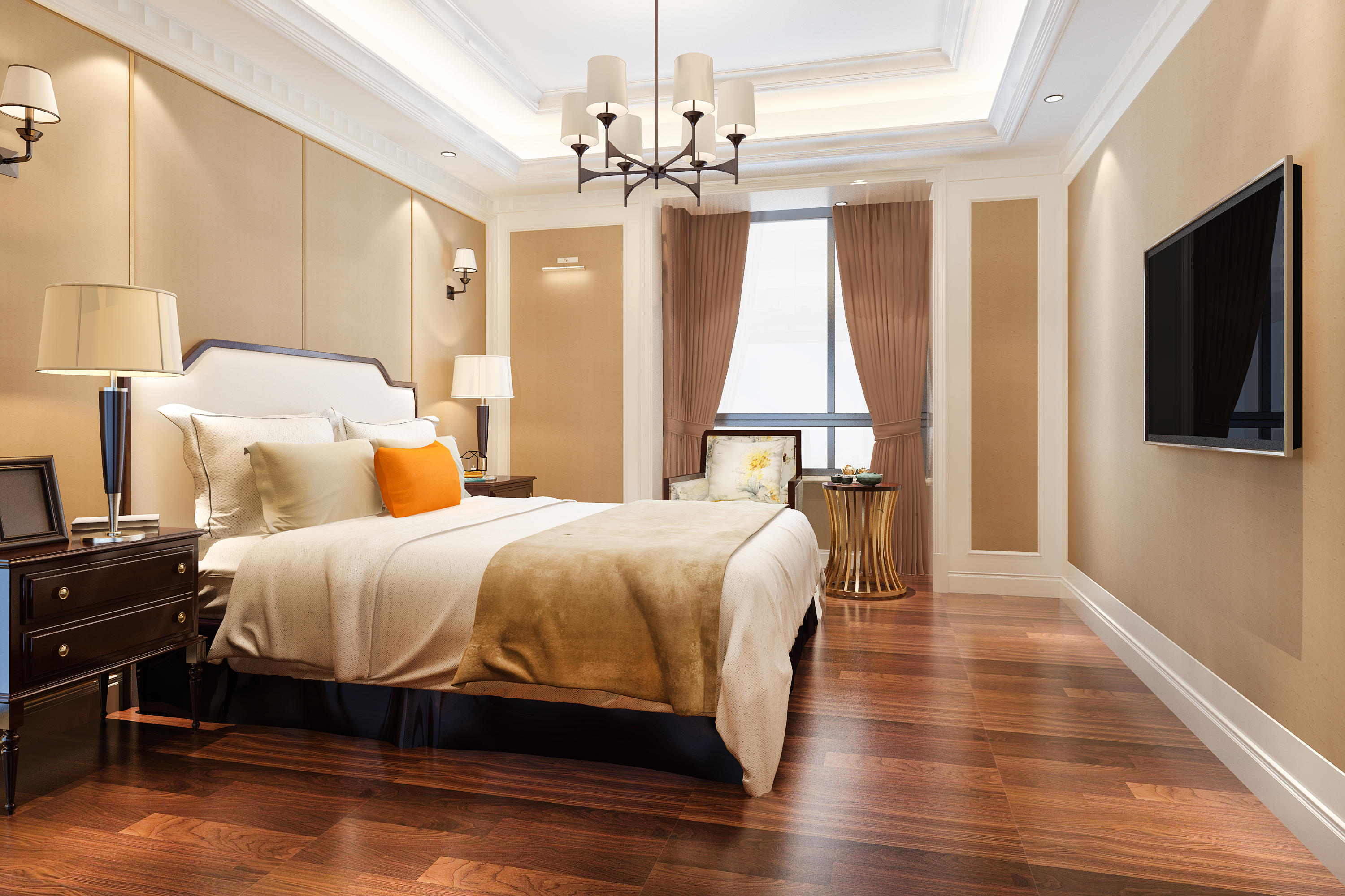 Luxury bedroom suite