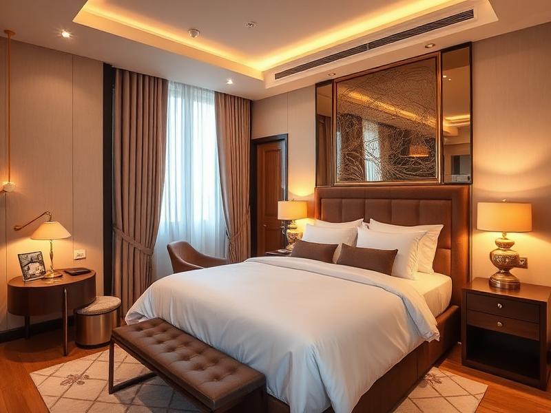 Luxury hotel room